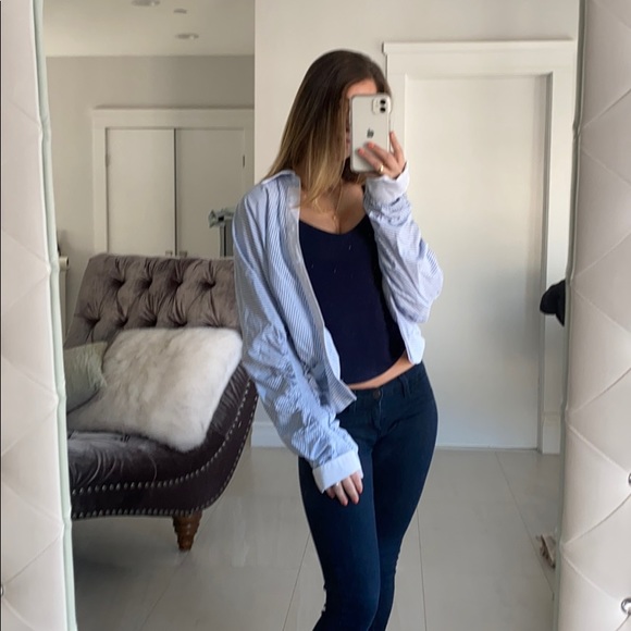 AO Ruffle Collar Top - Picture 1 of 7